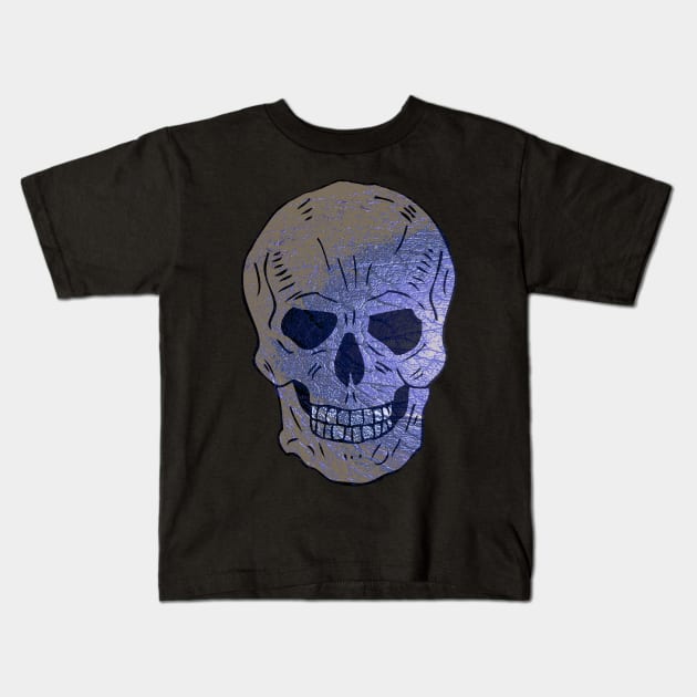 Pattern Skull #1 Kids T-Shirt by headrubble